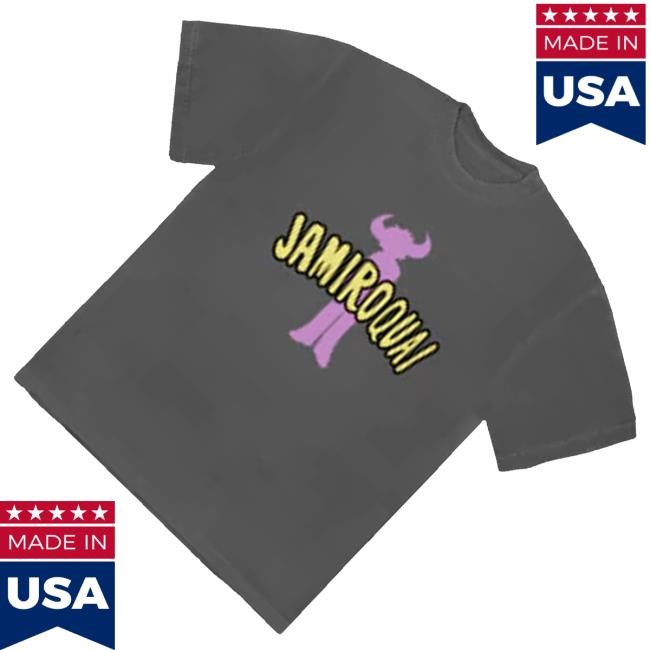 Official Jamiroquai Merch Eope Washed Logo Crewneck Sweatshirt