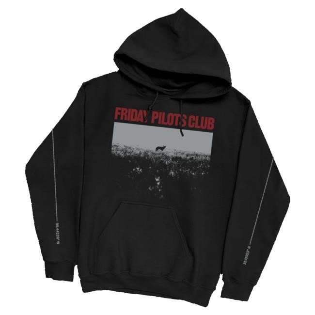 Friday Pilots Club Merch Nowhere Tour New Shirt Black