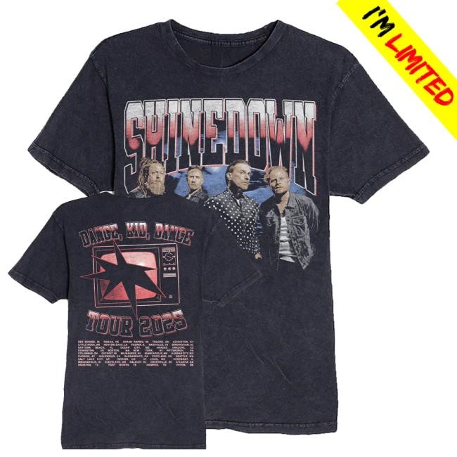 Shinedown Merch Shop Store Dance, Kid, Dance Tour Photo Hoodie
