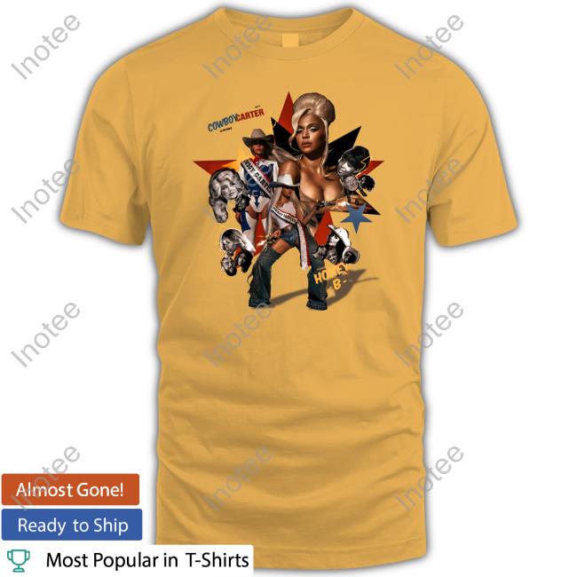 Aiden Prince Act Ii Cowboy Carter Beyonce Hooded Sweatshirt Aiden Prince Act Ii Cowboy Carter Beyonce Starring The Honey B Tee Shirt