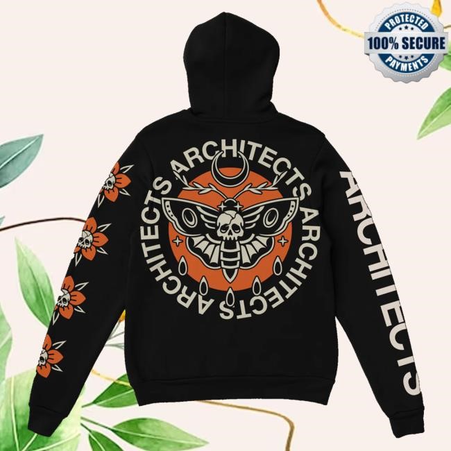 Architectsofficial Merch Store Shop Deaths Head Pullover Black Sweatshirt