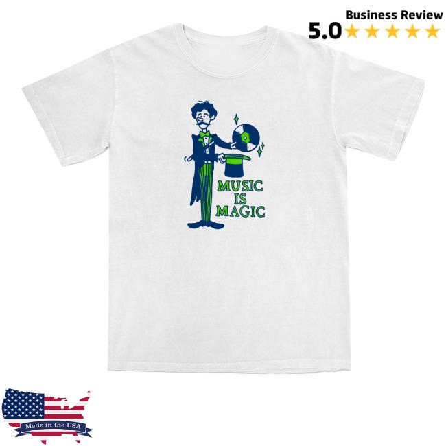 Goldbrick Merch Shop Store Official Music Is Magic Shirt