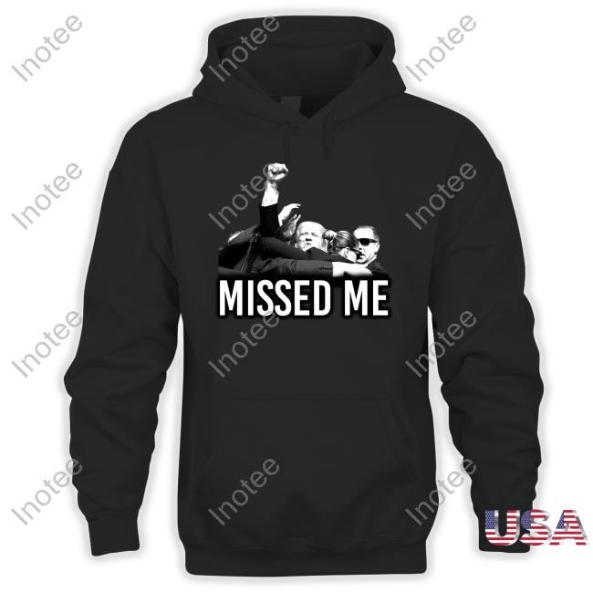 Nine Line Apparel Store Trump Missed Me Tee Shirt