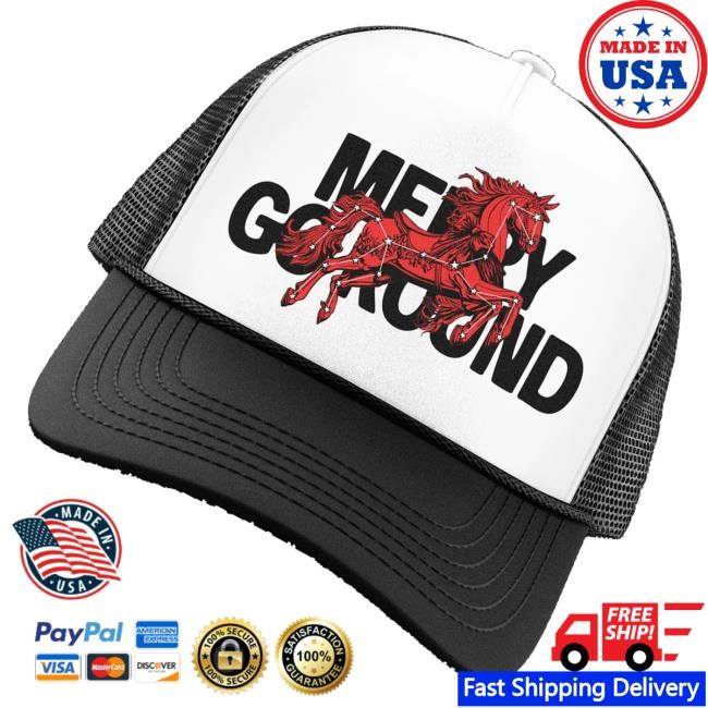 Official Eaj Park Merch Eaj Trucker Hat Merry Go Round '25