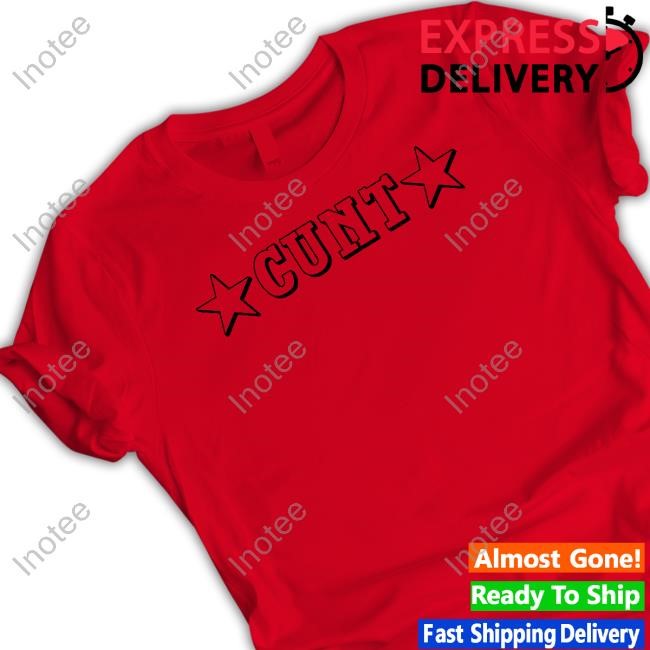 Official Luxx Noir London Cunt Star Tee Shirt