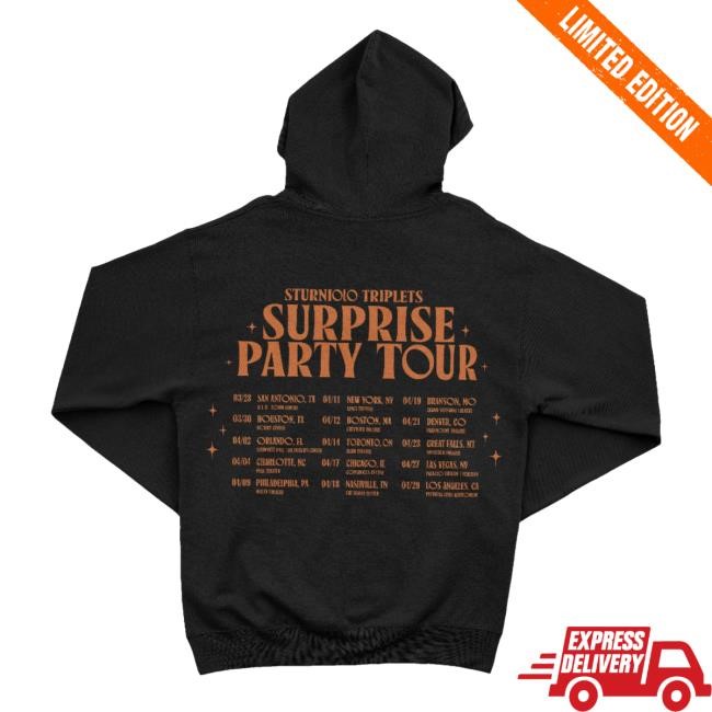 Let's Trip Sturniolo Surprise Party Tour Dates Shirt, Hoodie, Sweatshirt