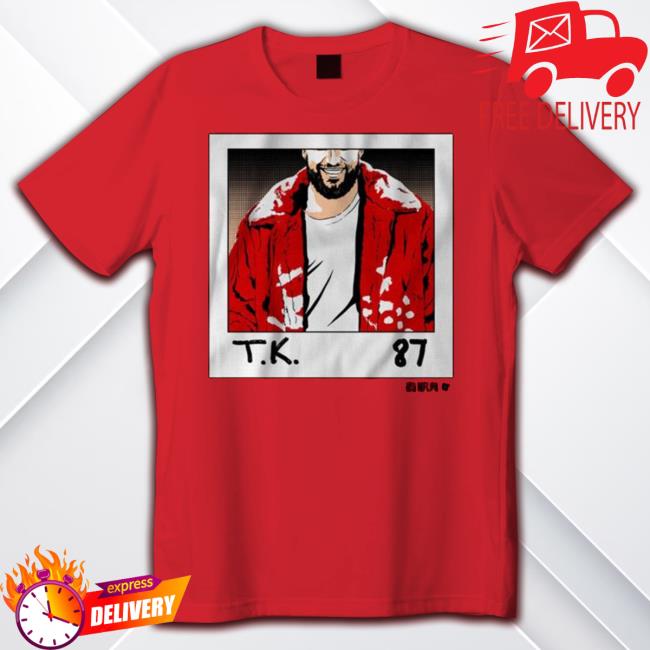 Travis Kelce 87 Album Cover T Shirt