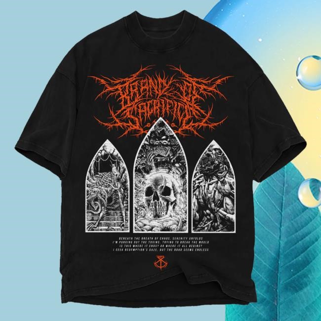 Purge Arches Black T Shirt Brand Of Sacrifice Merch