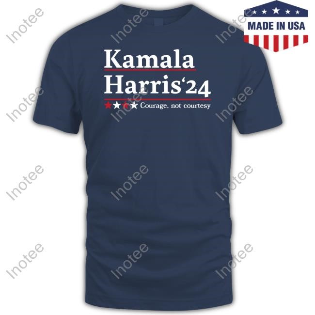 Amy Siskind Kamala Harris 24 Courage Not Courtesy Long Sleeve T Shirt