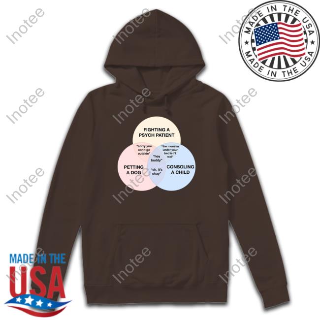 Code Blue Memes Merch Fighting A Psych Patient Petting A Dog Consoling A Child T Shirt