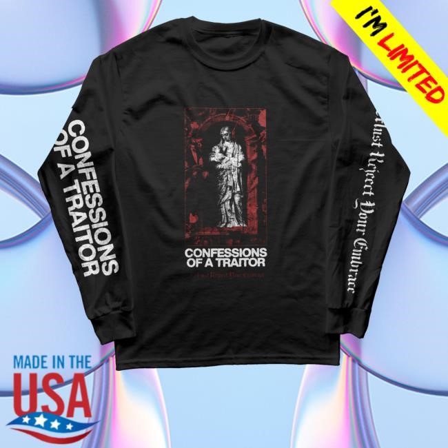 Facedown Records Merch Store Confessions Of A Traitor Embrace Hooded Sweatshirt