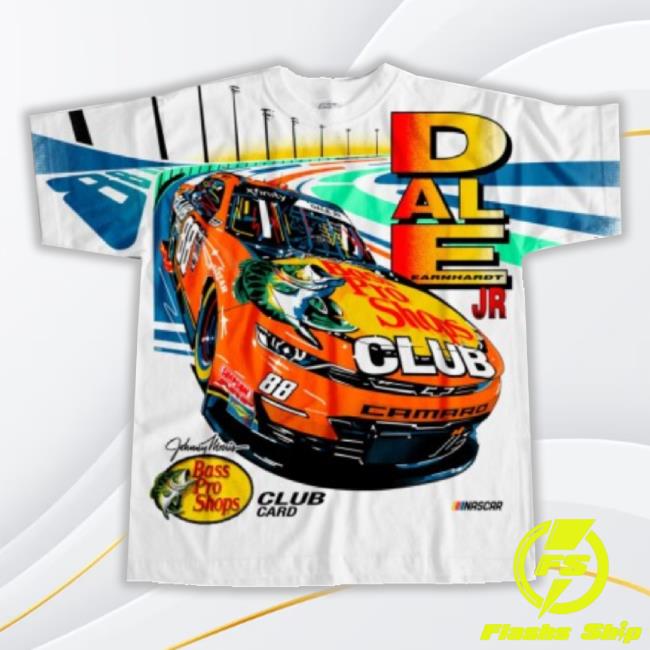 Dale Earnhardt Jr. #88 Bass Pro Shops Total Print T-Shirt