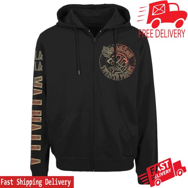 Official Sabaton Merch Store Sabaton Swedish Pagans Zip Sweatshirt Sabaton Shop