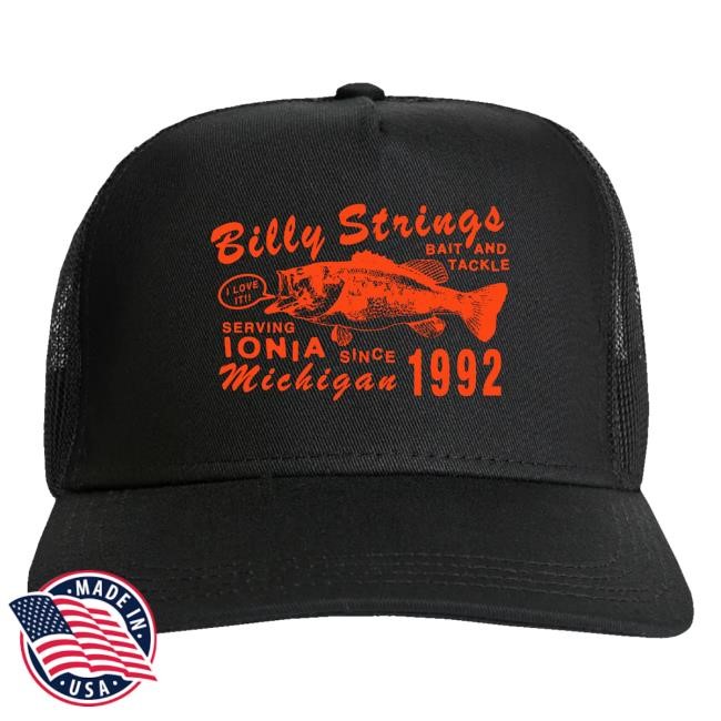 Billy Strings Store Merch Bait And Tackle new twill cap
