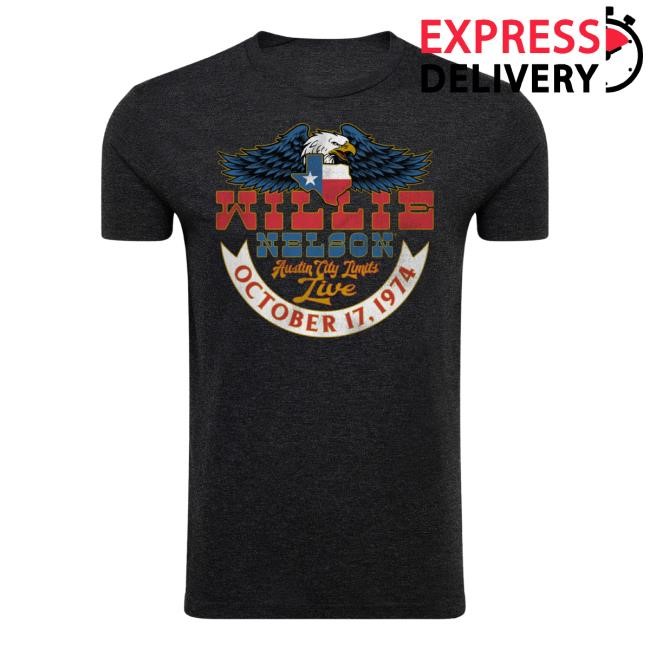 Austin City Limits Live Willie Nelson '74 Tee Shirt