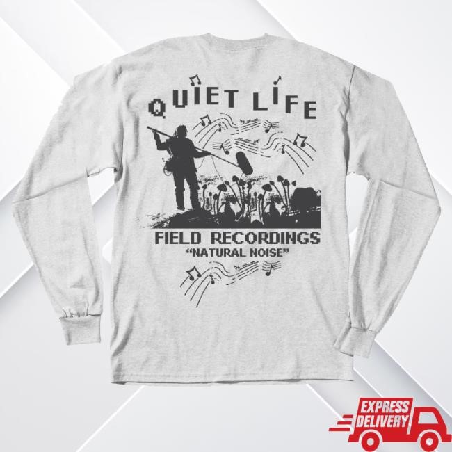 Official The Quiet Life Merch Field Recordings New Shirt