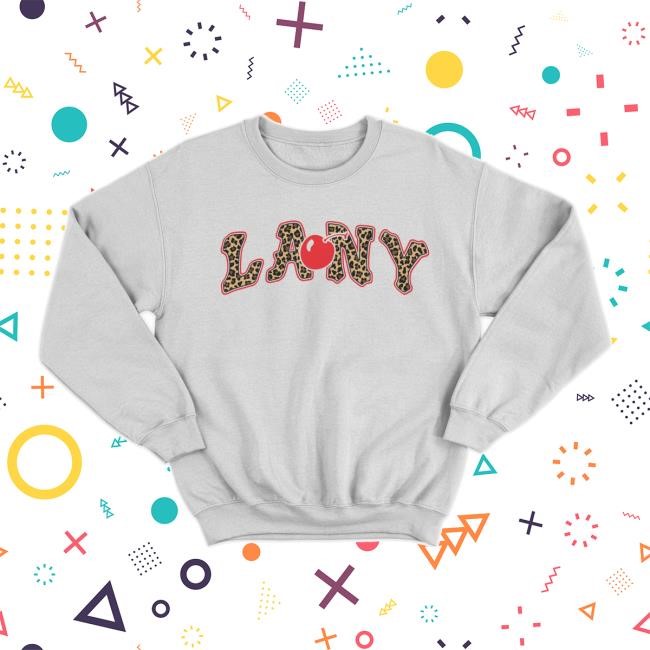 Lany Merch Store Leopard Lany Hoodie