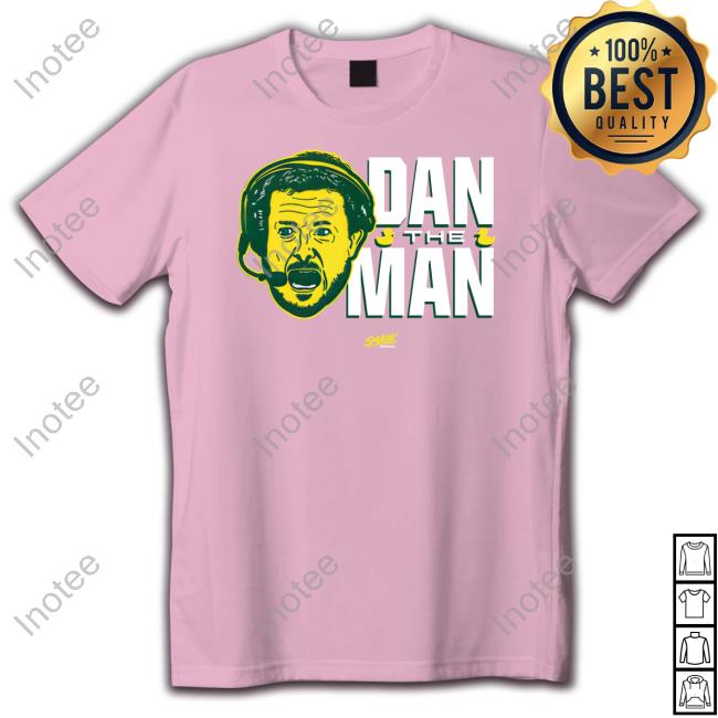 Oregon College Fans Dan The Man Tee