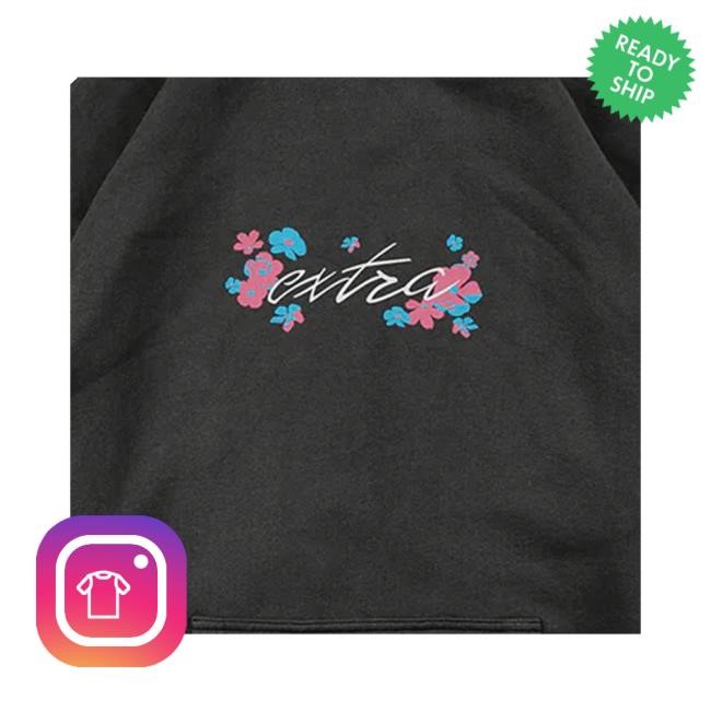Extra Emily Shop Store Extra Floral Sweatshirt