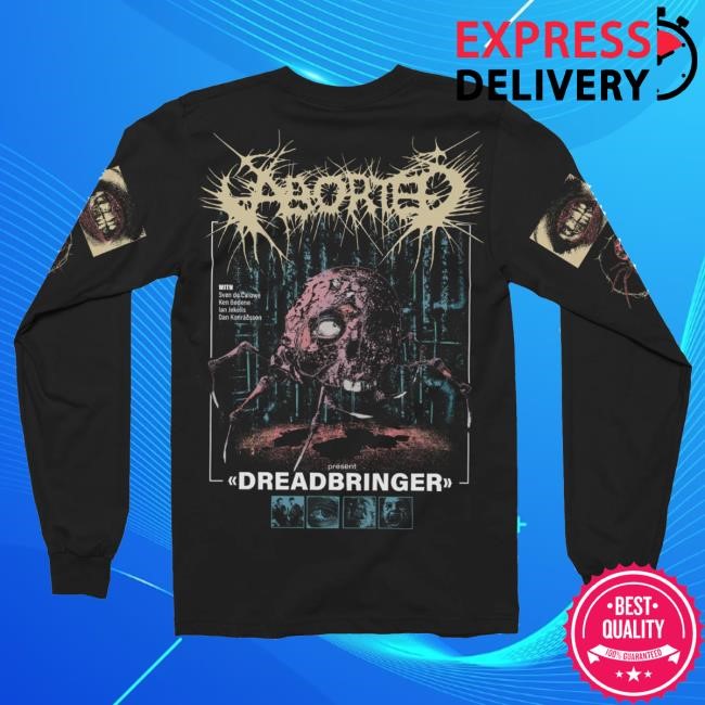 Official Indiemerchstore Merch Aborted Dreadbringer Longsleeve T-Shirt