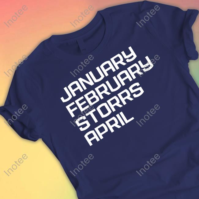 Official Barstool Sports Store January February Sporrs April T Shirt