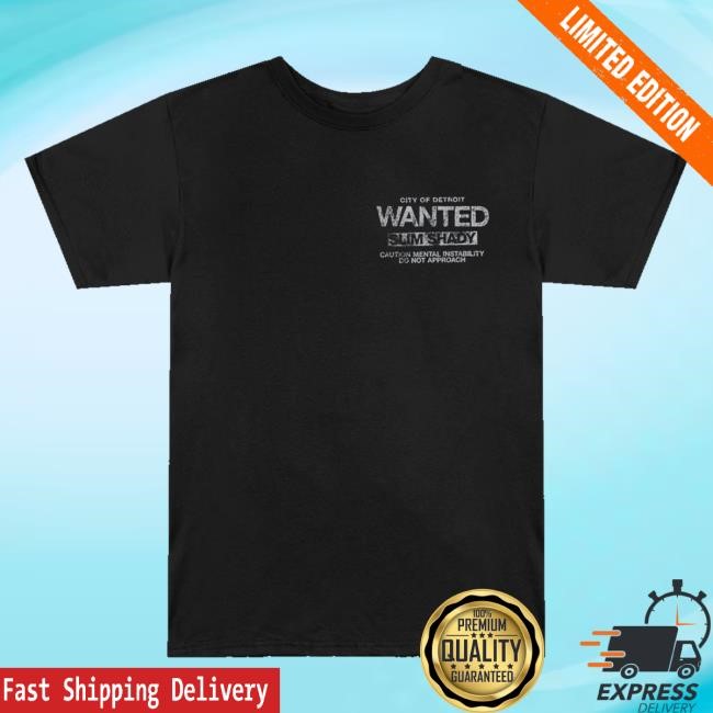 Official Eminem Store Merch Shop Tdoss Wanted Poster Sweaters