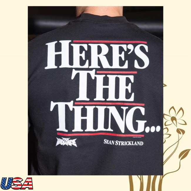 Sean Fv Strickland For The People Crewneck Sweatshirt Full Violence Store For The People