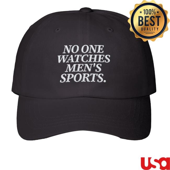 No One Watches Men's Sports Cap