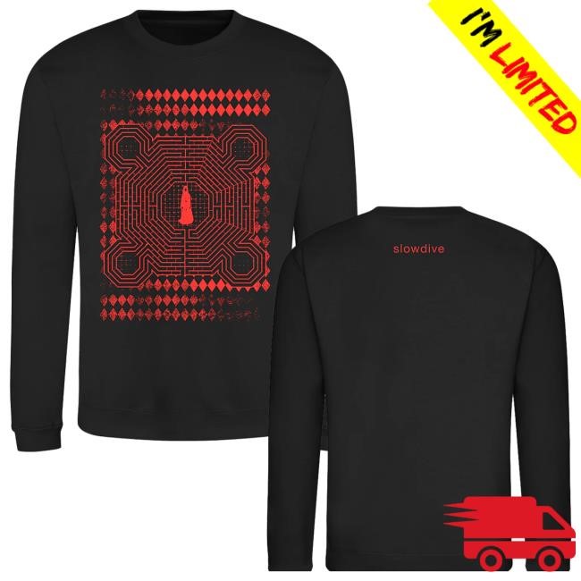 Slowdive Merch Shop Red Maze Tank Top