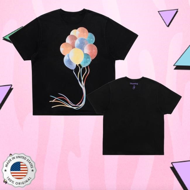 The Pleasing X Jw Anderson Bunch Of Balloons Zip Hoodie