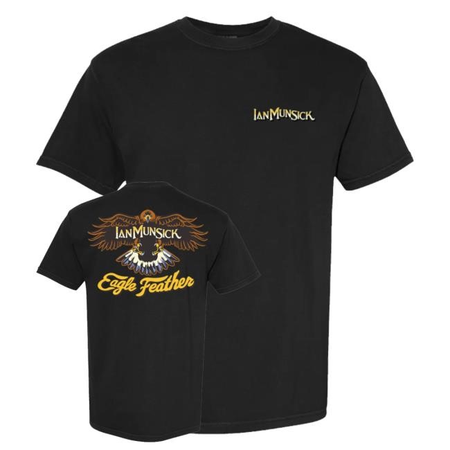 Ianmunsick Eagle Feather Logo Tee Ianmunsick Merch Shop Store Official Eagle Feather Logo Long Sleeve T Shirt