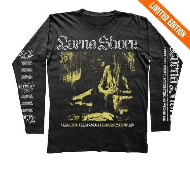 Official Indiemerch Store Lorna Shore I Feel The Everblack Festering Within Me Sweatshirt