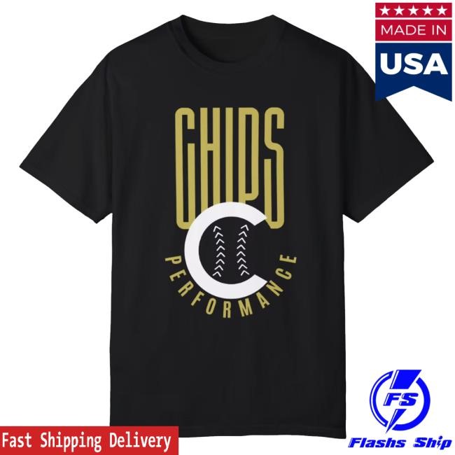 Official Chips Performance Merch Chips Big Logo Tee Shirt