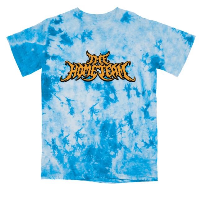 The Home Team Tie Dye Metal Logo T Shirt