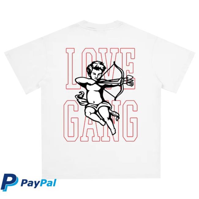 Official Lovegangbrand Merch Putus 1.2 White Hoodie