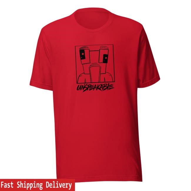 Unspeakable Store Merch Red Icon Hoodie