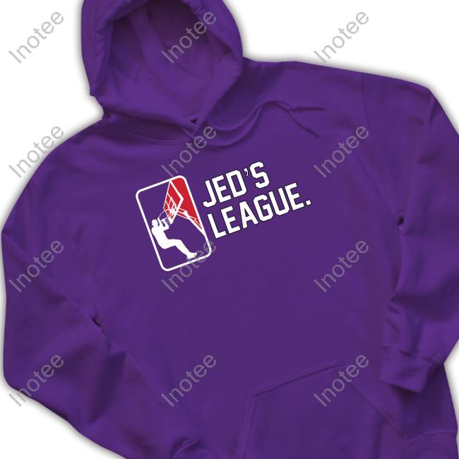 Obvious Shirts Jed's League Hooded Sweatshirt