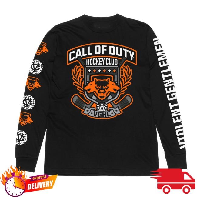 Violentgentlemen Merch Call Of Duty Hockey Club Long Sleeve T Shirt