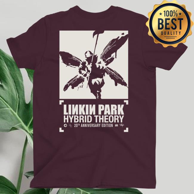Official Linkin Park Merch Store Hybrid Theory 20Th Anniversary Ht: 20 Anniversary Edition Maroon Tee Sweatshirts LinkinPark Apparel Clothing Shop