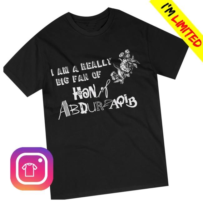 Official Bread And Water Printshop Store I Am A Really Big Fan Of Hanif Abdurraqib Sweatshirt