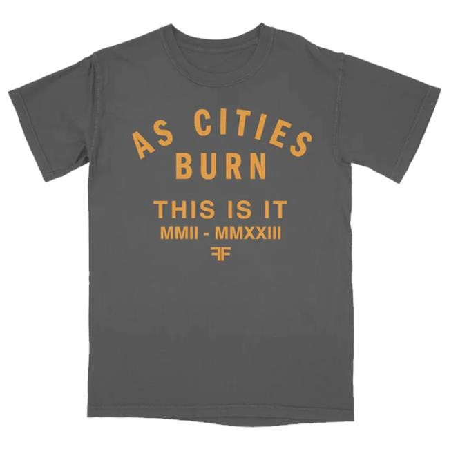 Relentless Merch Shop Acb This Is It Tee Charcoal T-Shirt