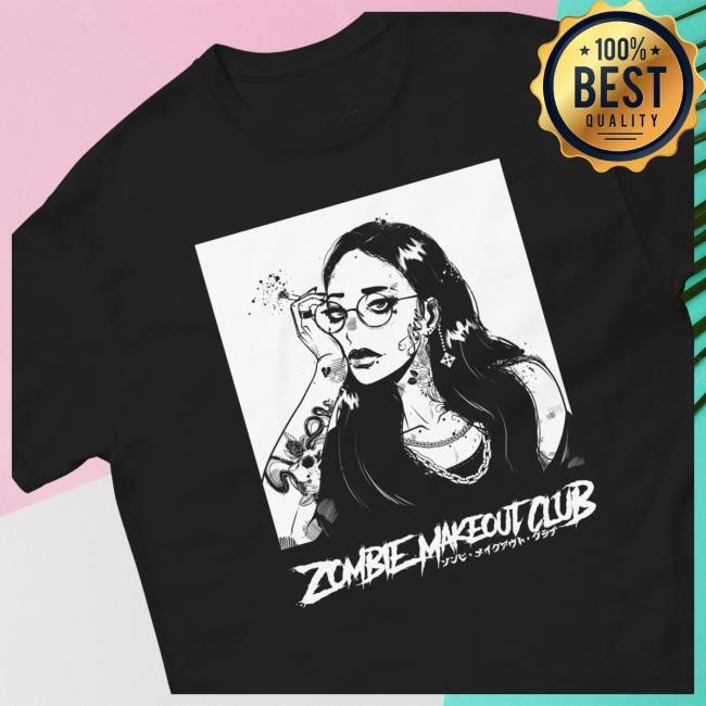 Zombie Makeout Club Merch Shop Store Official Limited Never Cared Anyways T Shirts