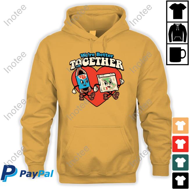 Harebraineddesign Merch We're Better Together Long Sleeve T Shirt
