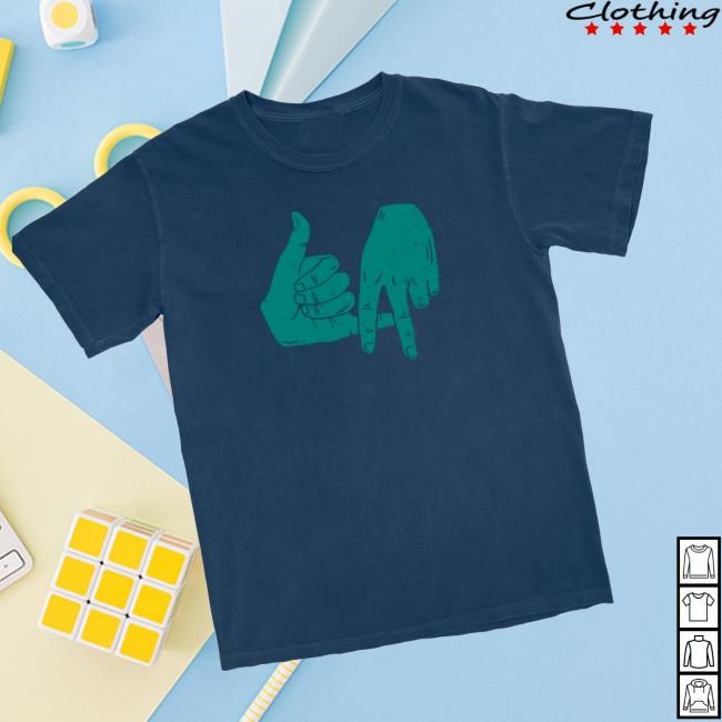 Trending Dirty Coast Merch Store Los Angeles Helping Hands - Navy Sweatshirt