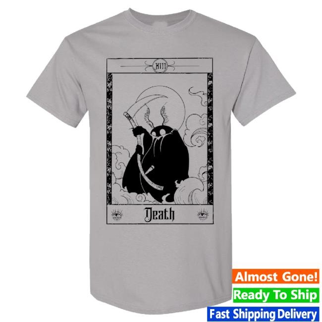 Trending Silky Screens Merch Cryptid Tarot Death Mothman Long Sleeve T Shirt