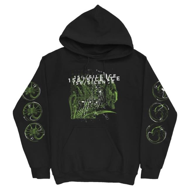Official Down Right Merch Store 156/Silence Alien Hoodie Shirts