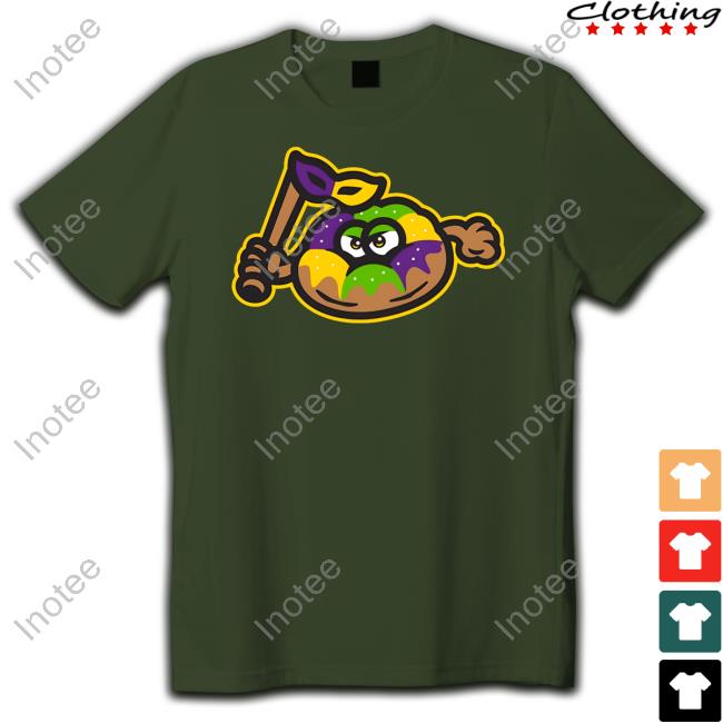 Milb Store King Cakes Alternate Logo Tee Shirt