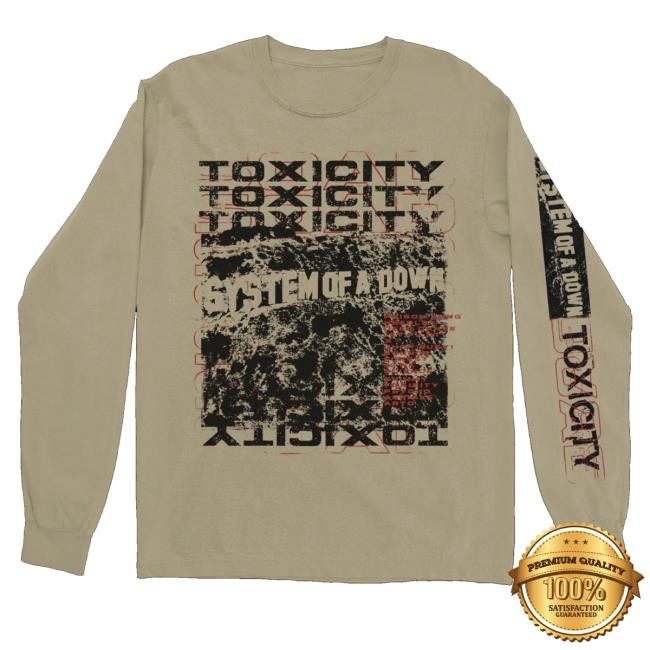 Official System Of A Down Merch Toxicity Repeat Shirts