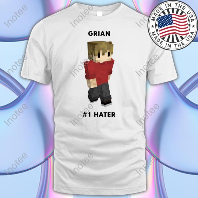 Tlgrian Grian #1 Hater Hooded Sweatshirt