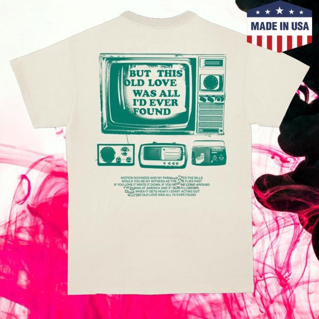 Official Mt. Joy Merch Old Tv Crewneck Sweatshirt